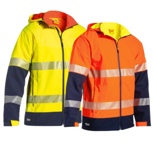 Bisley Taped Hi Vis Ripstop Bonded Fleece Jacket (BJ6934T)