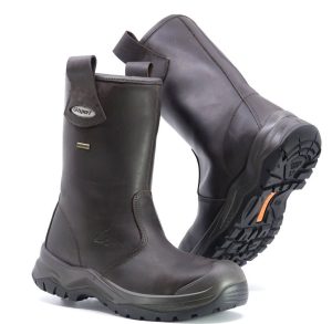 A pair of verona boots