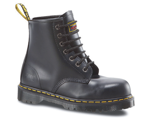 Terrain Industries | DR MARTENS ICONIC BLACK SAFETY BOOT - 7B10