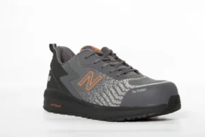 NEW BALANCE SPEEDWARE - Grey/Orange Safety Shoe