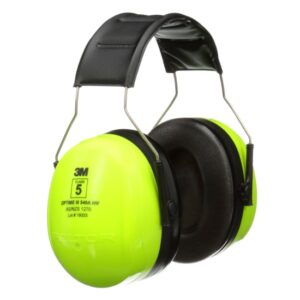 3M Peltor Optime III H540AHV Headband High Visibility Earmuff