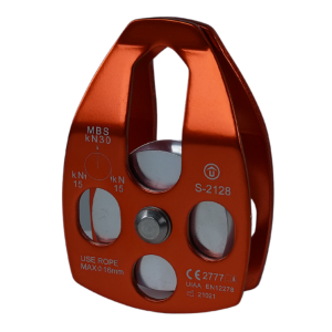 Large Single Pulley - Floating Sides
