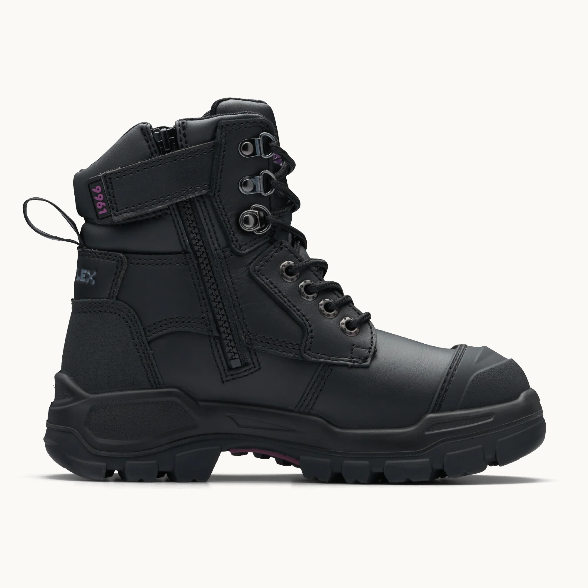 Black women's 9961 zip boot