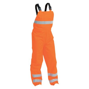 BISON Stamina Bib Overtrouser Orange Taped (120051OT)