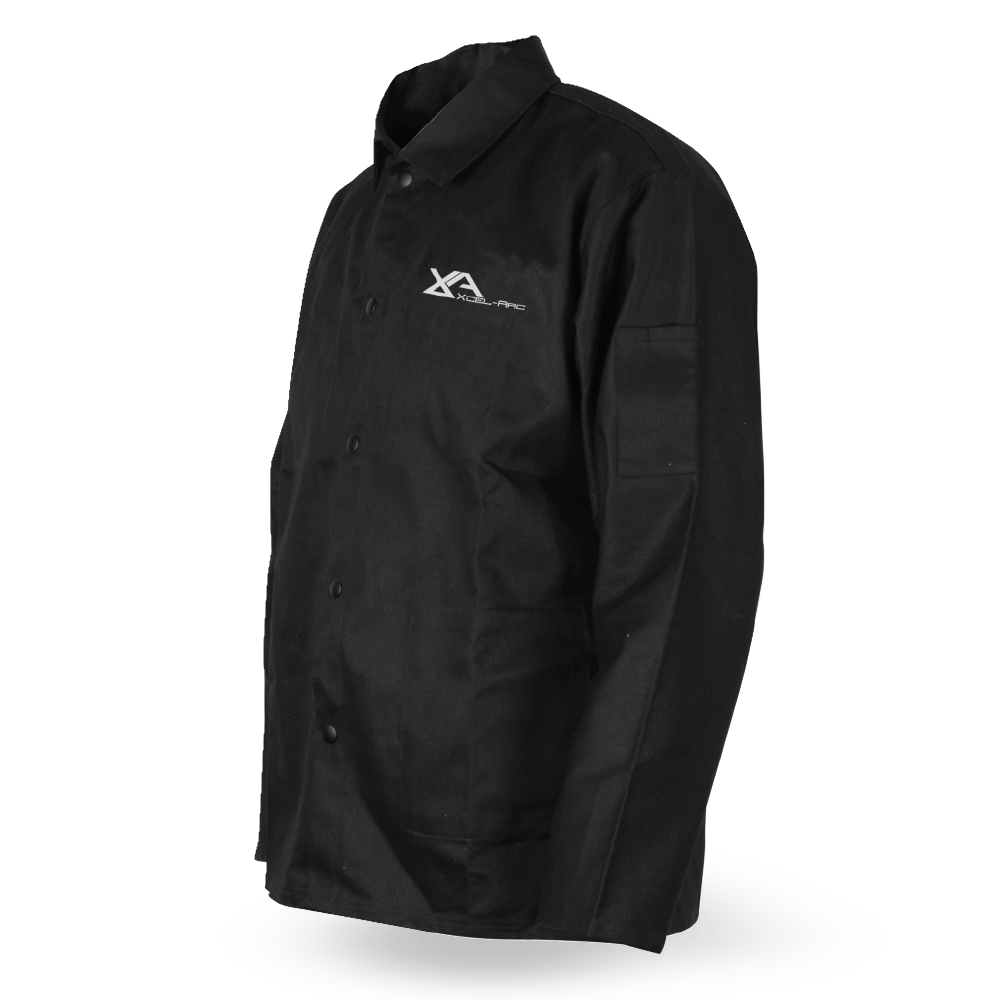 Xcel-Arc Proban welding jacket with adjustable button cuffs